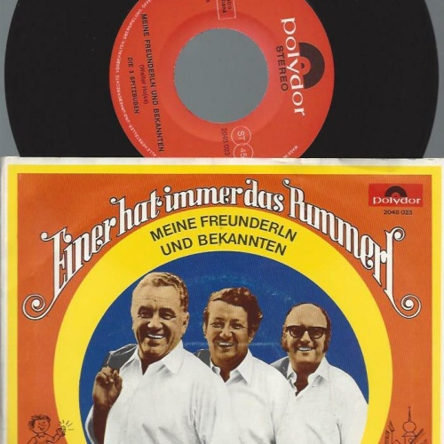 7" Die 3 Spitzbuben – Einer Hat Immer Das Pummerl
