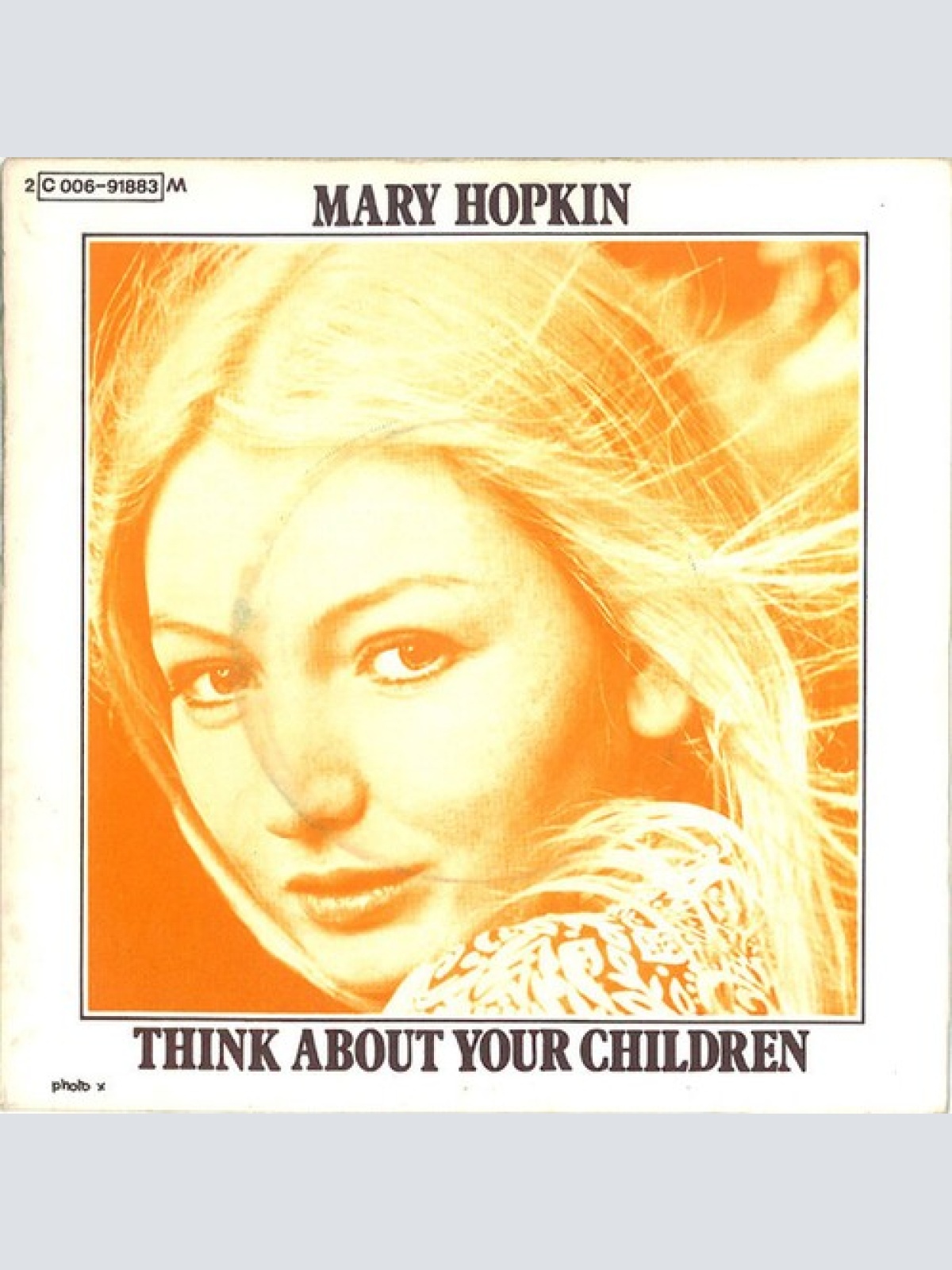 7", Single Mary Hopkin - Think About Your Children