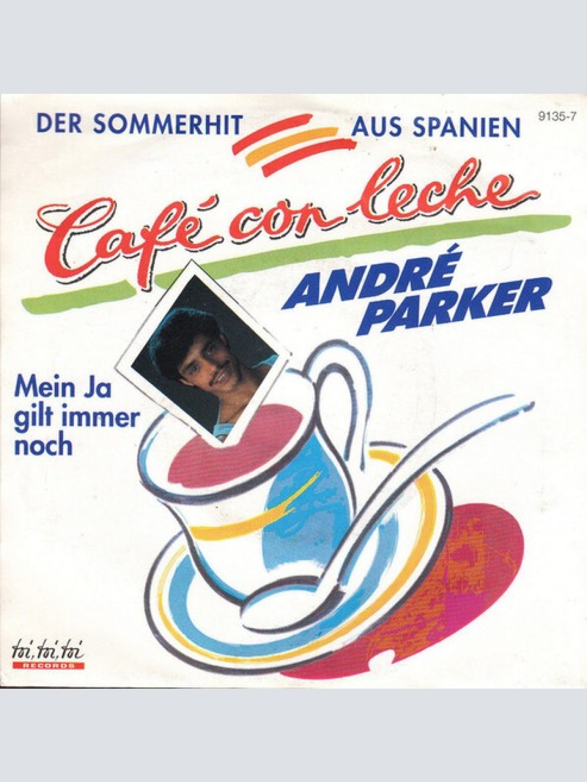 7", Single André Parker - Café Con Leche