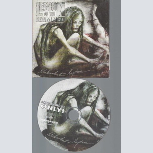 CD--LEGION OF THE DAMNED Malevolent Rapture PROMO  10 TRACKS