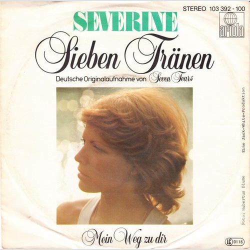7", Single Séverine - Sieben Tränen