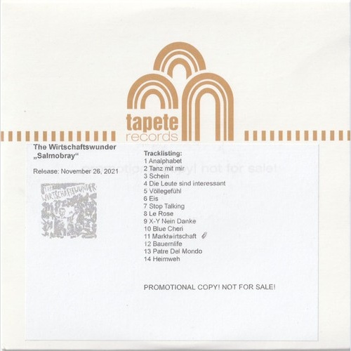 CD, Album, Promo, RE The Wirtschaftswunder - Salmobray
