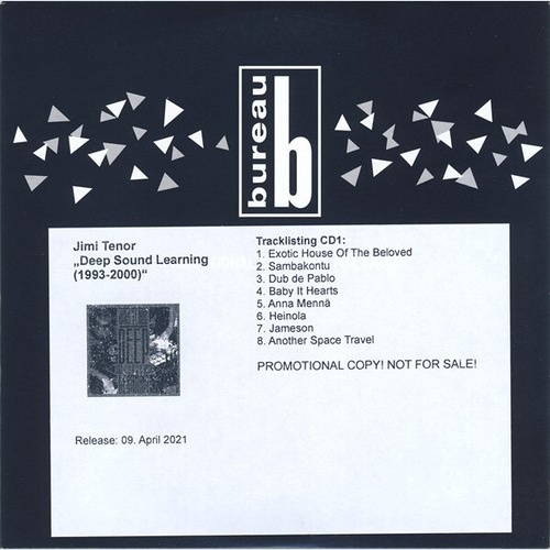 2xCD, Comp, Promo Jimi Tenor - Deep Sound Learning (1993-2000)