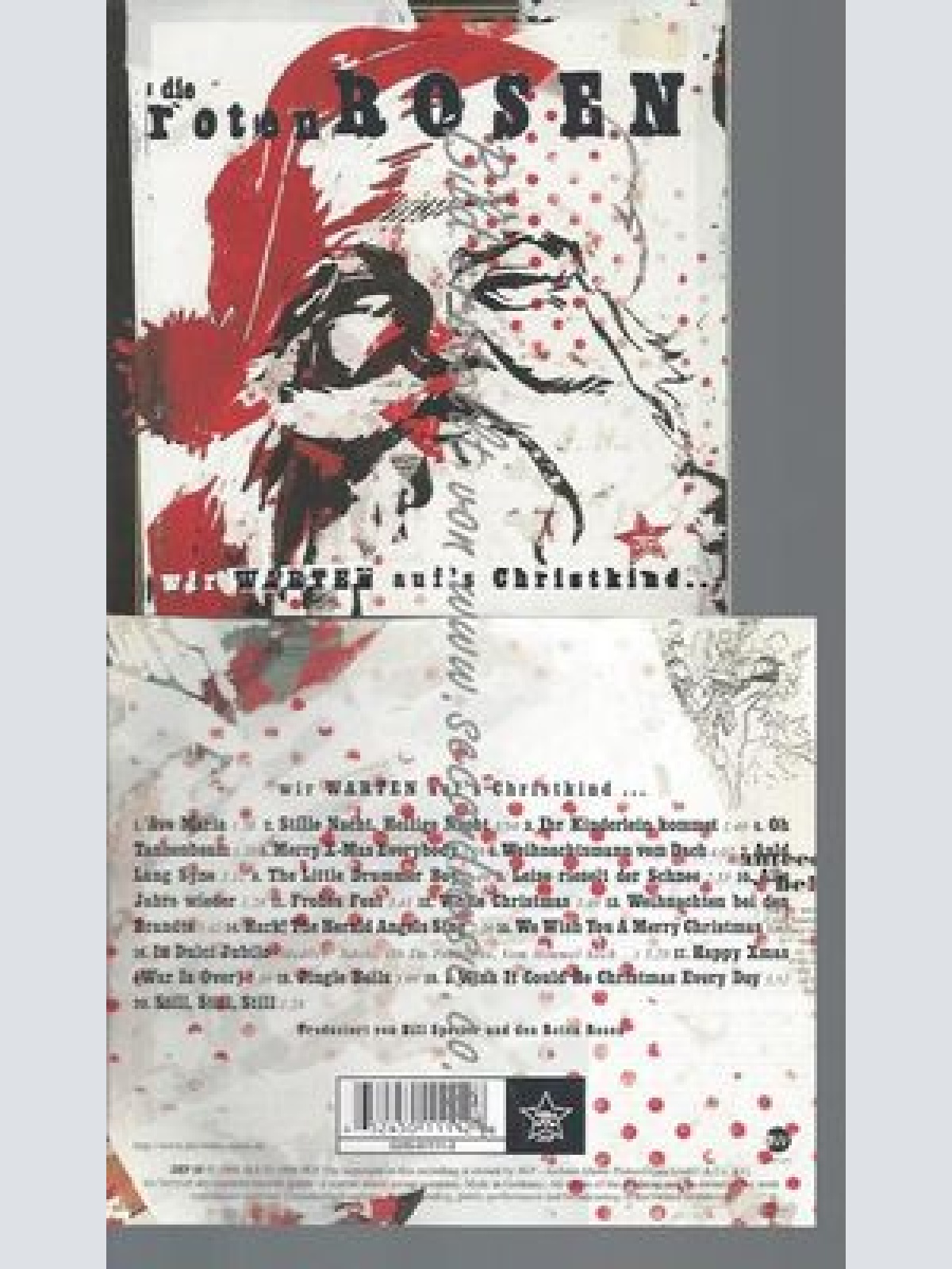 CD--DIE TOTEN HOSEN-DIE ROTEN ROSEN -WIR WARTEN AUF'S CHRISTKIND