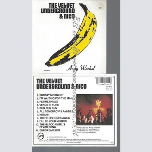 CD--THE VELVET UNDERGROUND--FEAT.NICO-- 823290-2 W Germany