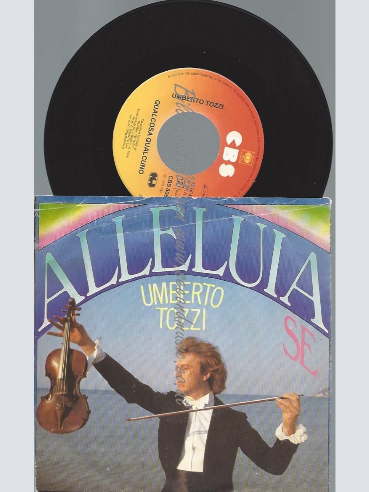 7"  Umberto Tozzi – Alleluia Se