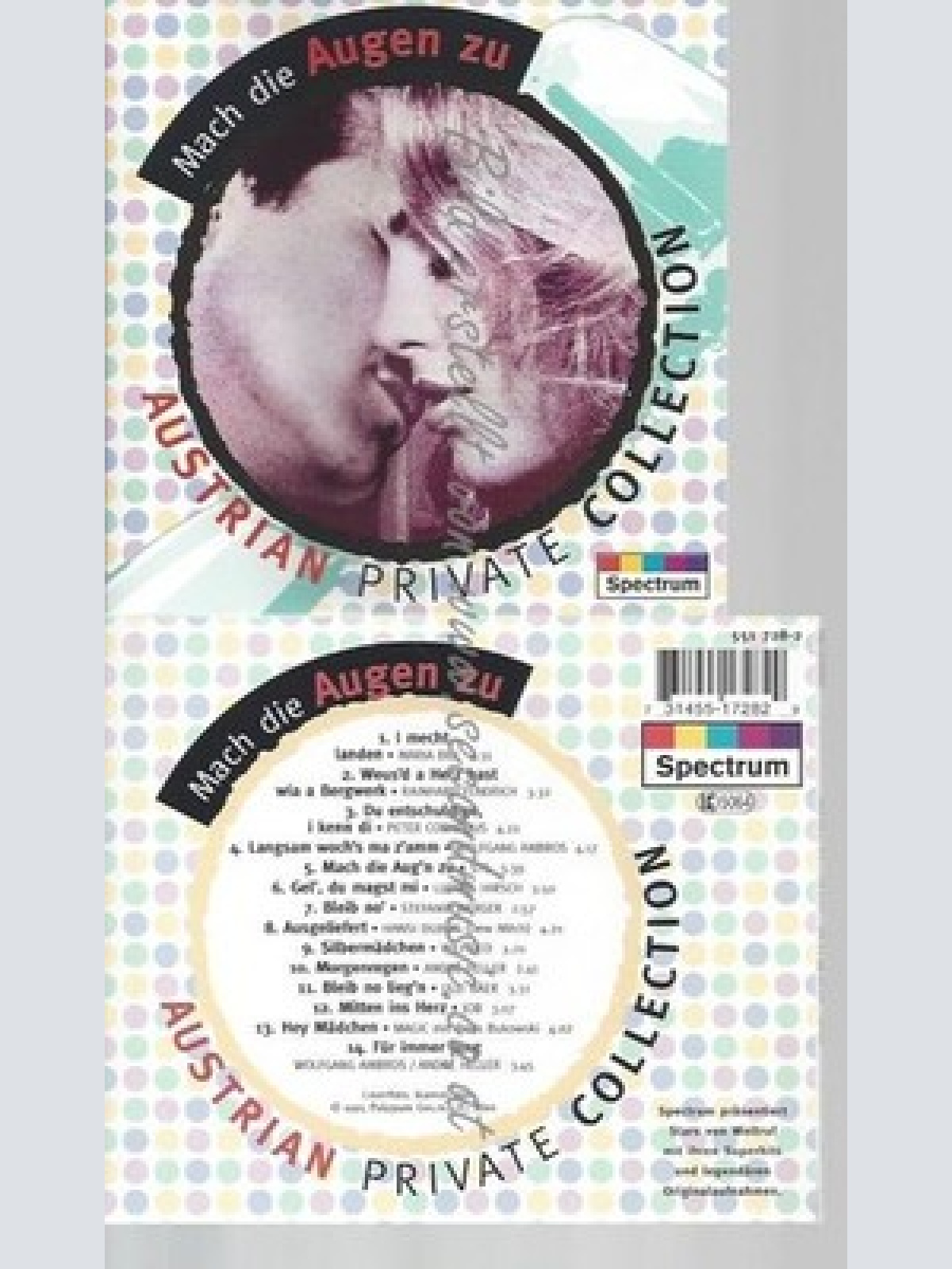 CD--VARIOUS--AUSTRIAN PRIVATE COLLECTION-MACH DIE AUGEN ZU