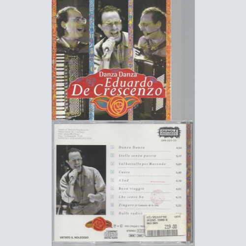 CD--EDUARDE DE CRESCENZO DANZA DANZA