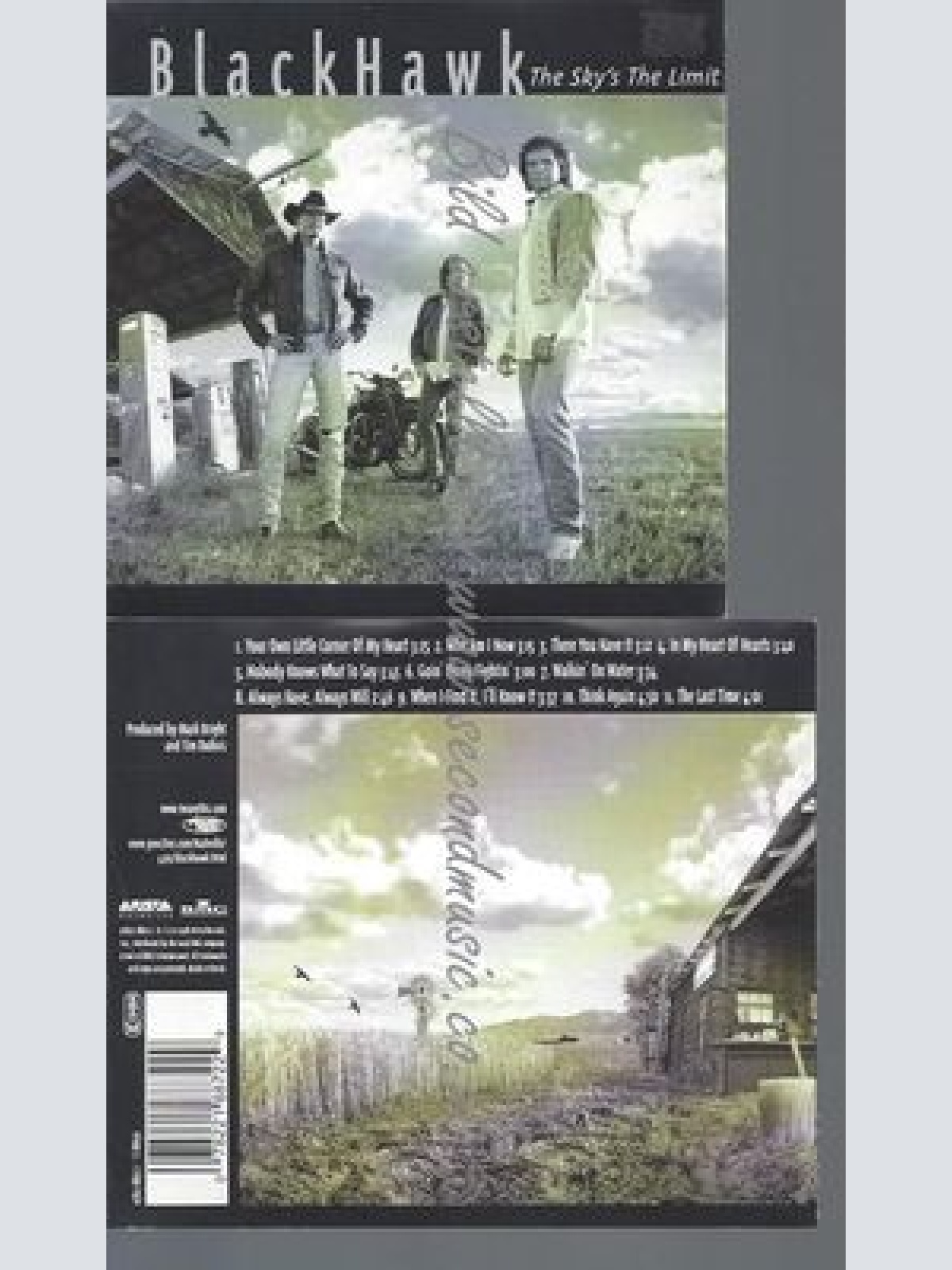 CD--BLACKHAWK--THE SKY IS THE LIMIT