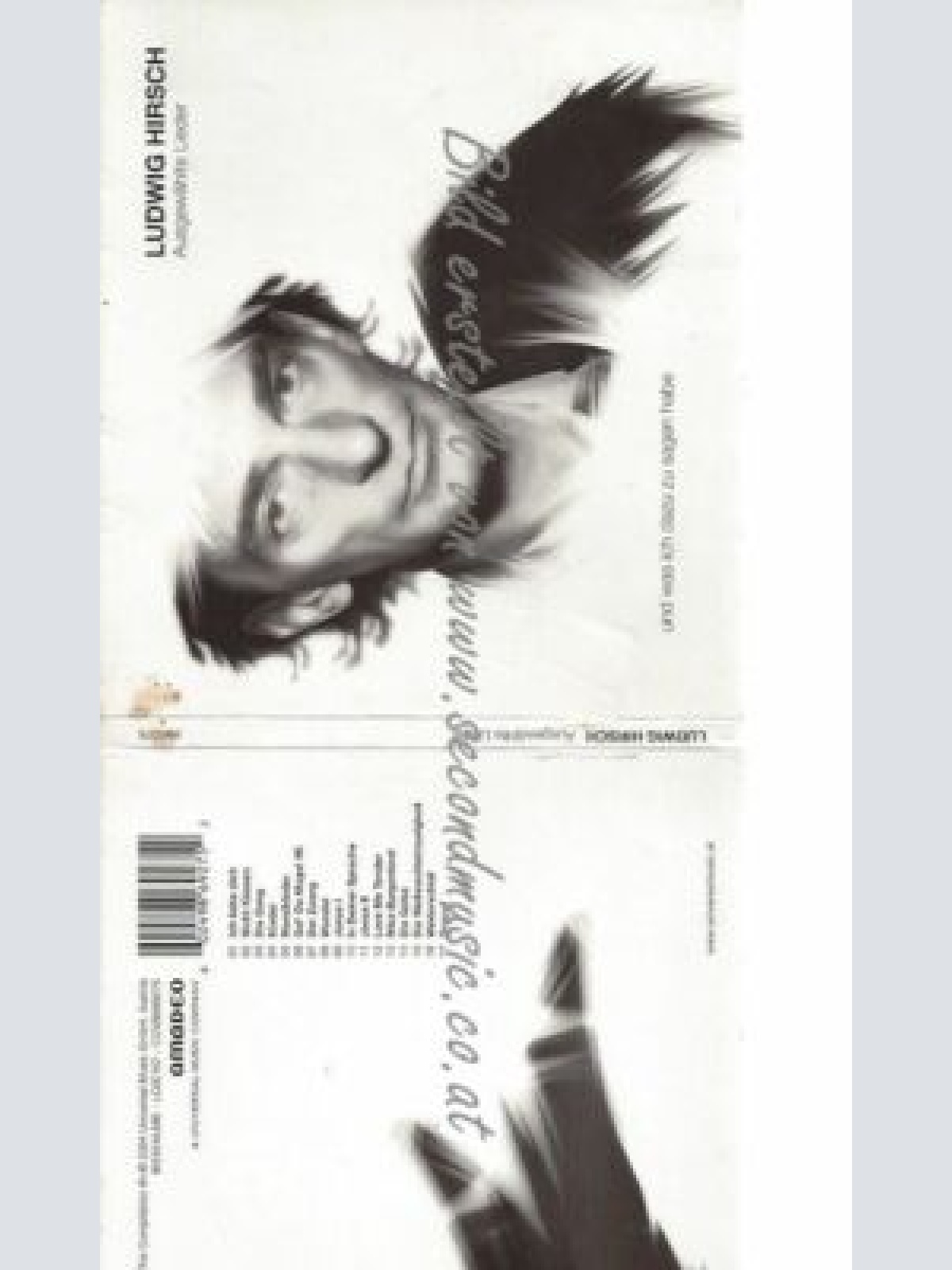 CD--LUDWIG HIRSCH--AUSGEWÄHLTE LIEDER