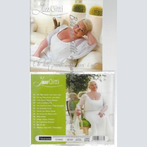 CD--JAZZ GITTI--OB HEIT MOCH I NUR WOS I WÜ