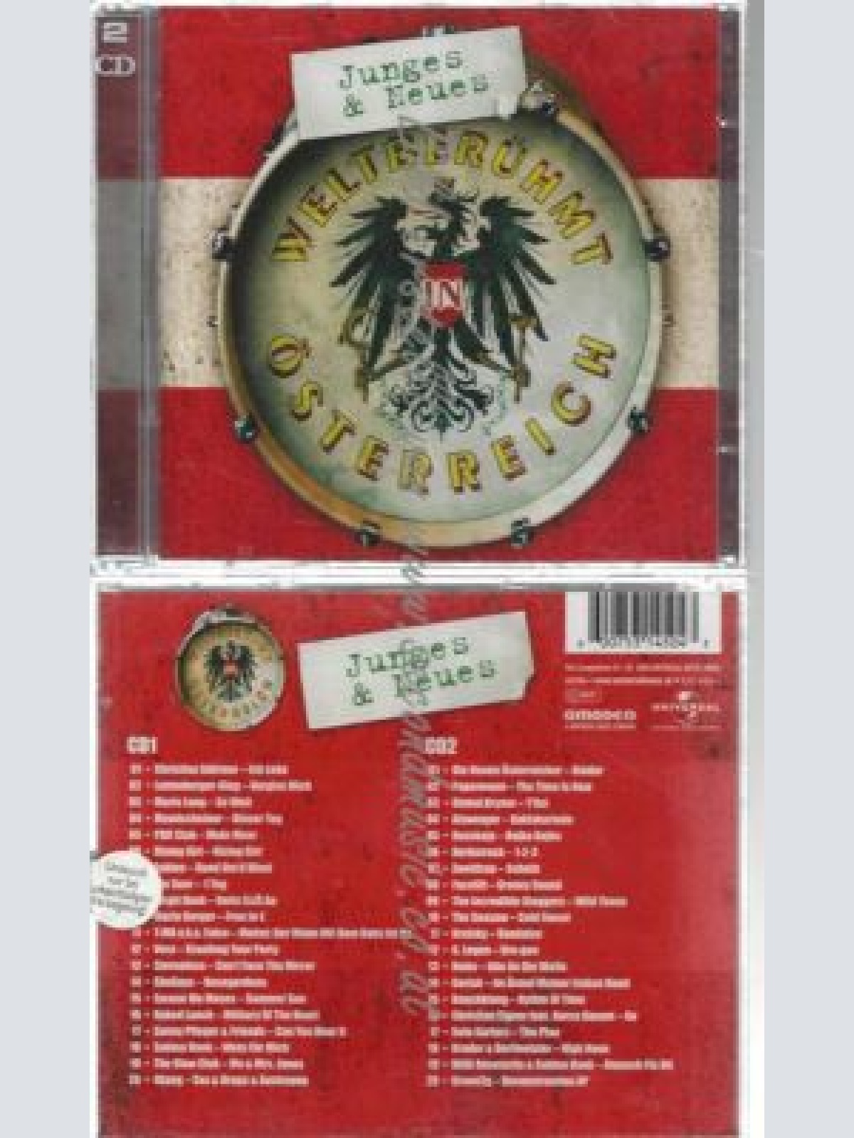 CD--DIVERSE POP--WELTBERÜHMT IN ÖSTERREICH - JUNGES & NEUES