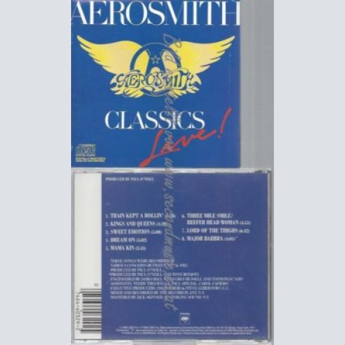 CD--AEROSMITH--CLASSIC LIVE