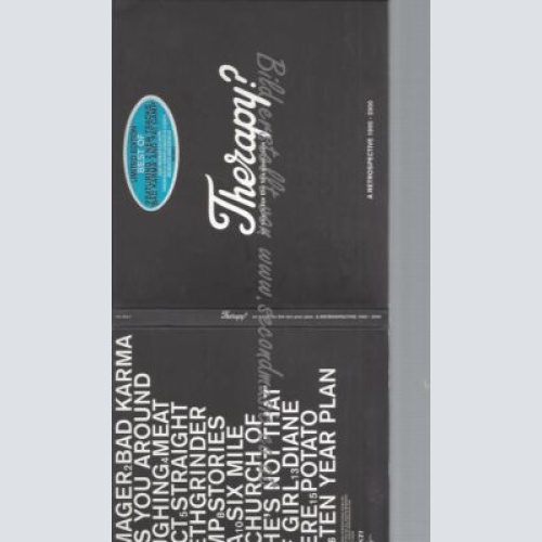 CD--THERAPY--SO MUCH FOR THE TEN YEAR PLAN--2 CDS