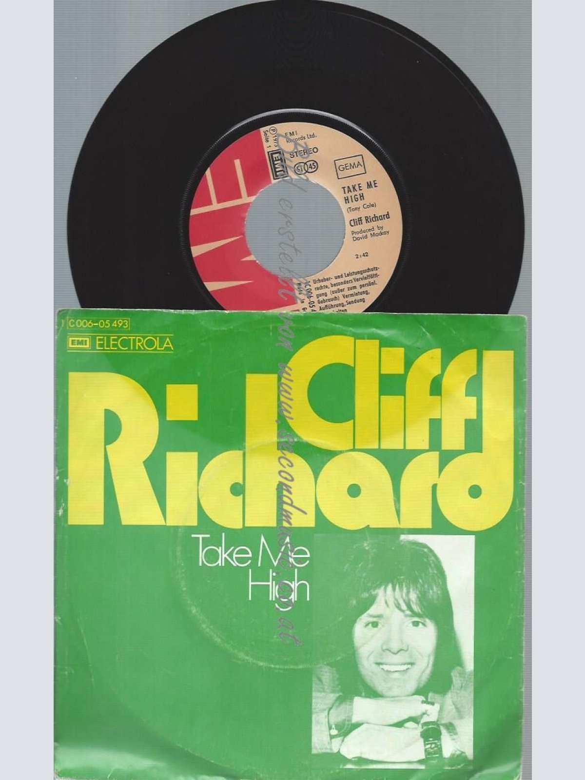 7"  Cliff Richard  Take Me High