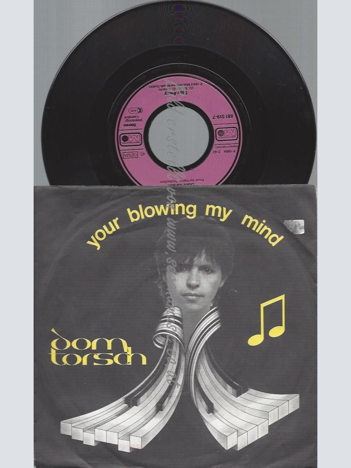 7"  Dom Torsch– Your Blowing My Mind