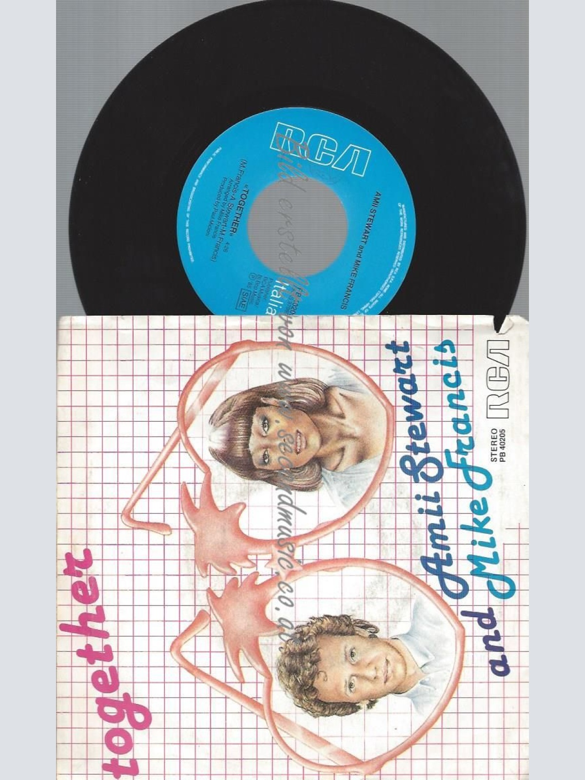 7"   Amii Stewart And Mike Francis – Together