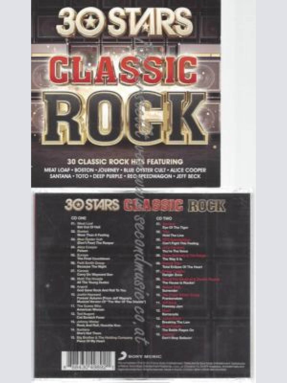 CD--VARIOUS-- 30 STARS: CLASSIC ROCK