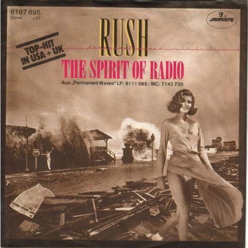 7", Single Rush - The Spirit Of Radio