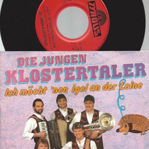 7" Die Jungen Klostertaler – Ich Möcht' 'nen Igel An Der Leine