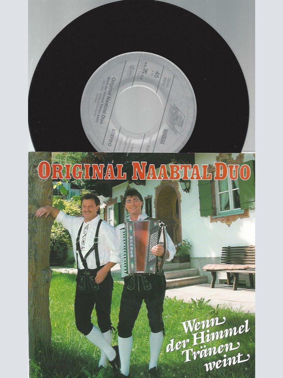 7" Original Naabtal Duo – Wenn Der Himmel Tränen Weint