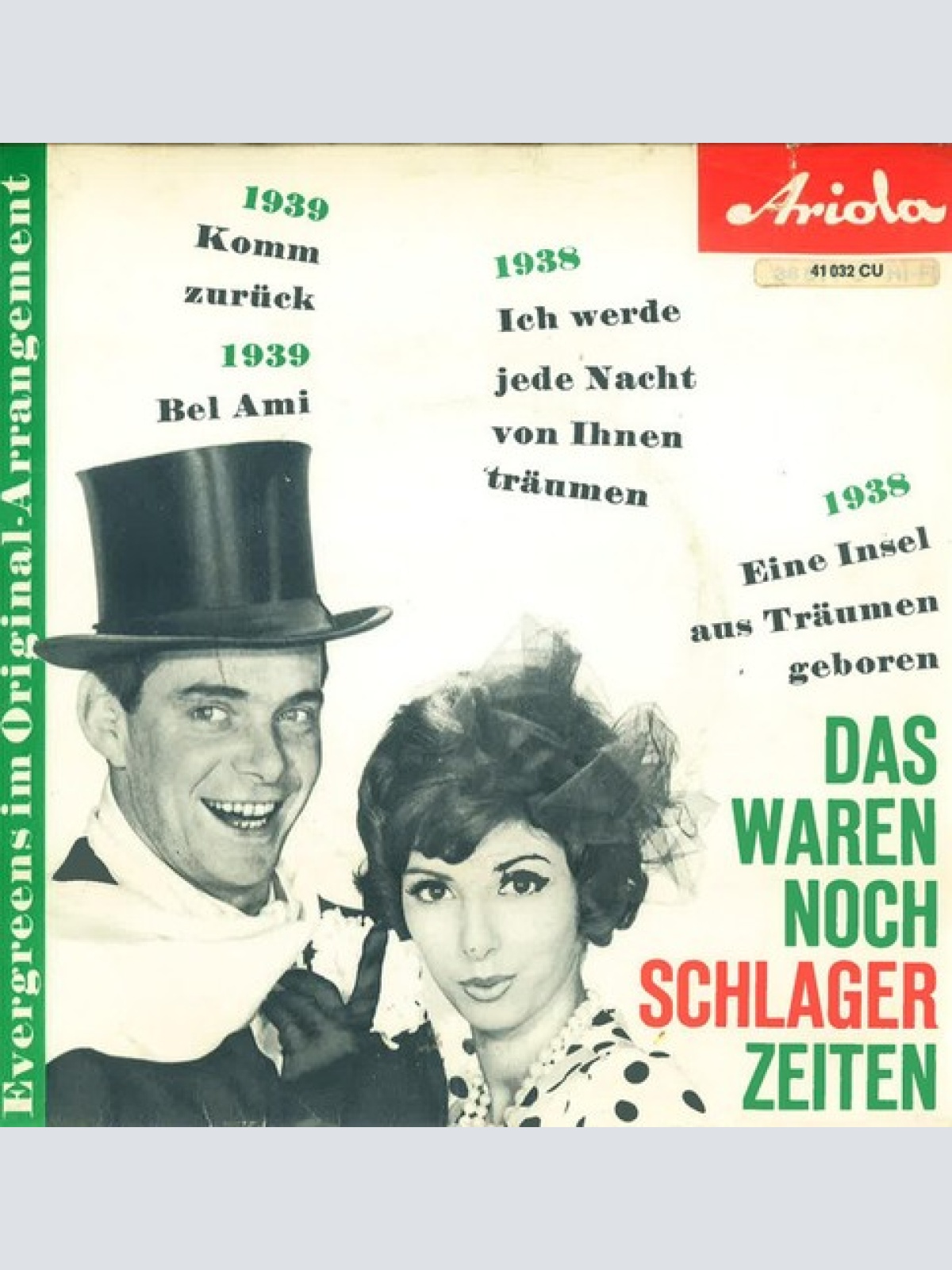 7", EP, Mono Various - Das Waren Noch Schlager-Zeiten - Evergreens Im Origina...