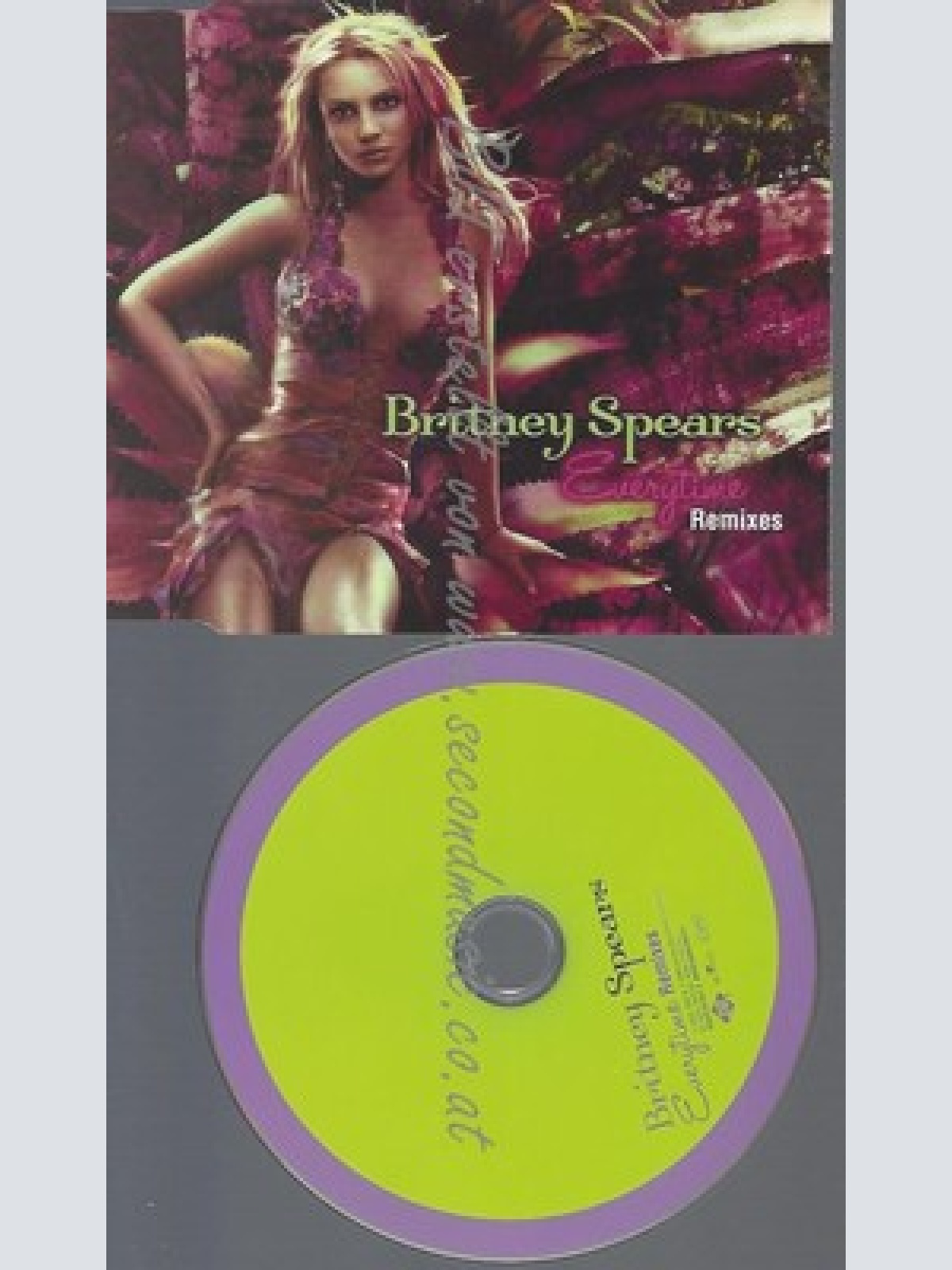 CD--BRITNEY SPEARS -- - SINGLE -- EVERYTIME