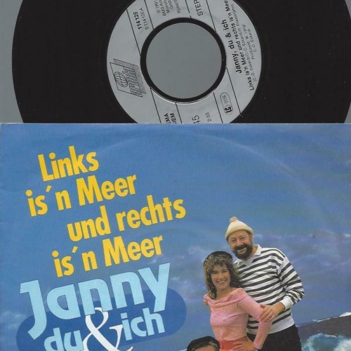 7" Janny, Du & Ich – Links Is'n Meer Und Rechts Is'n Meer
