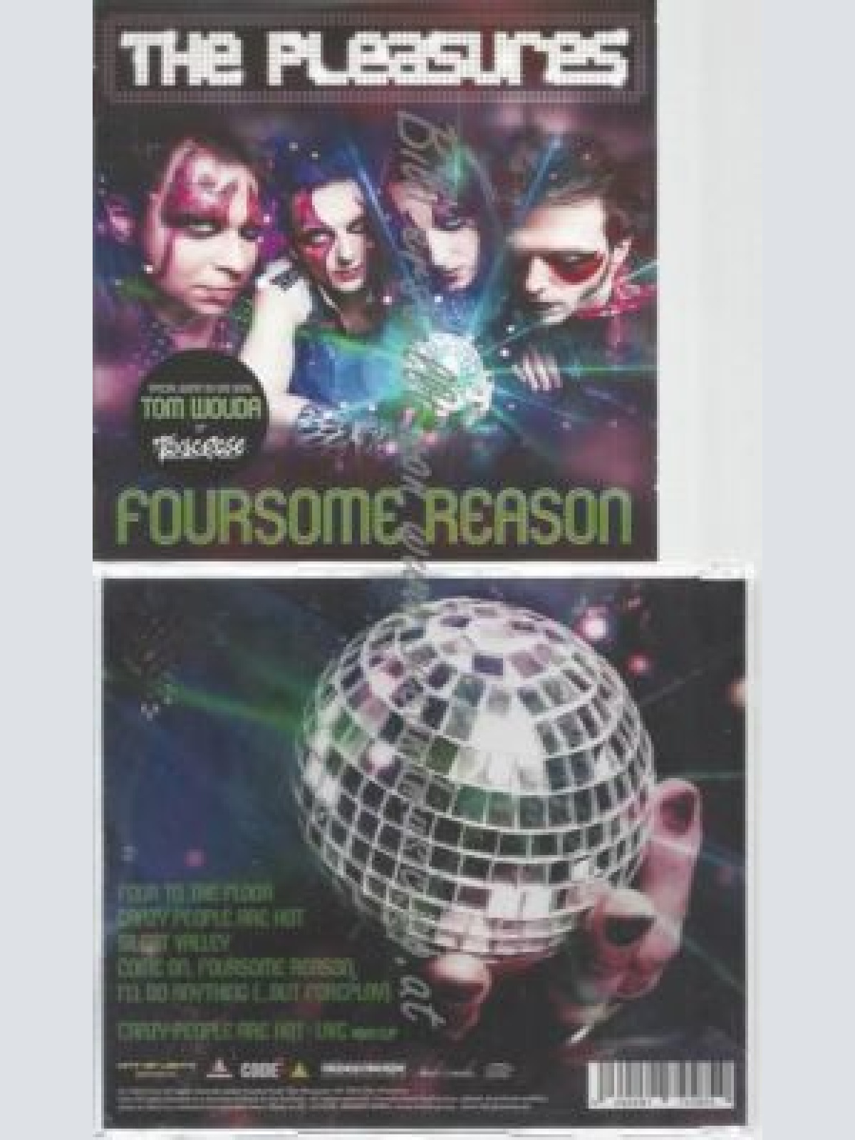 CD--THE PLEASURES--FOURSOME REASON