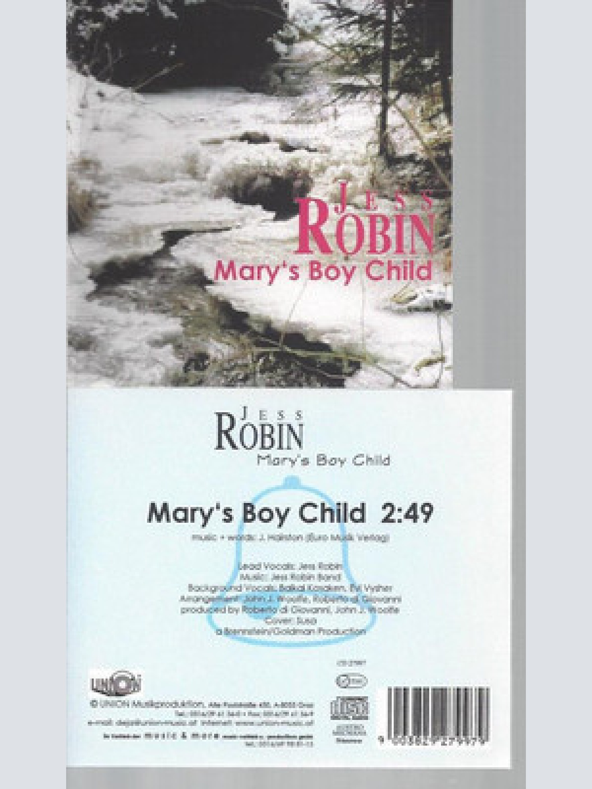 CD--JESS ROBIN MARY'S BOY CHILD