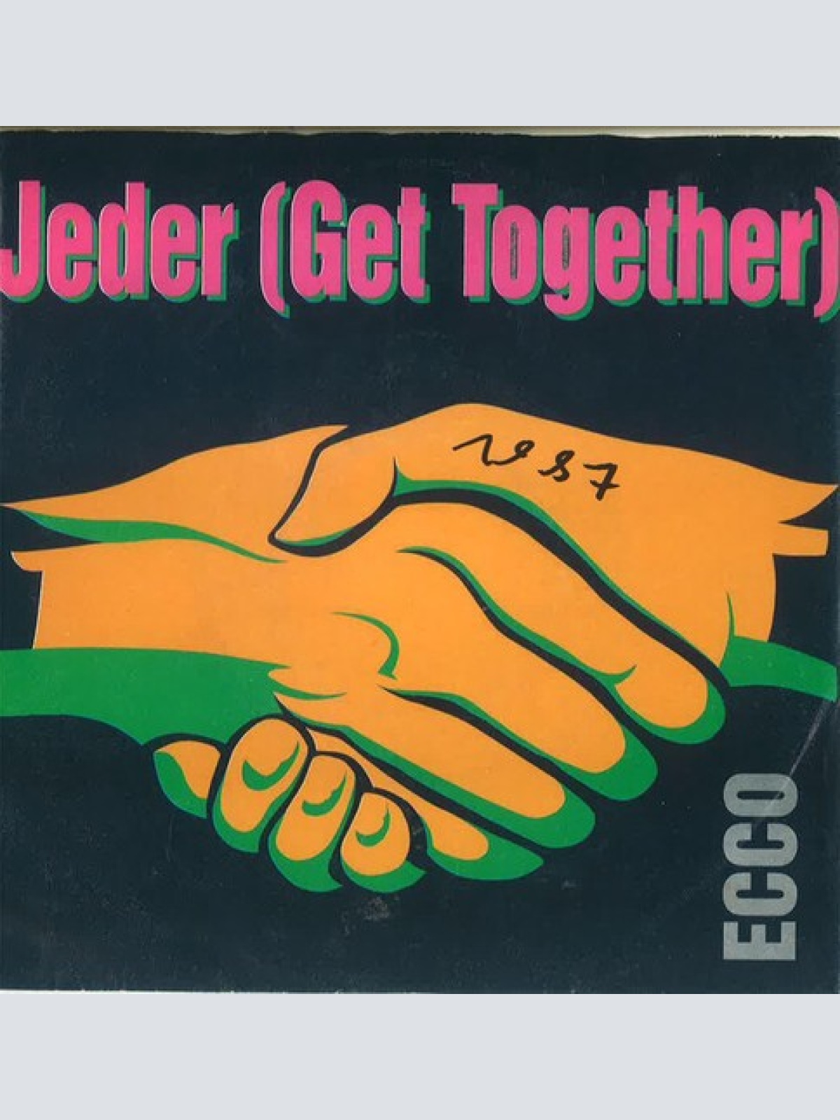 7", Single Ecco (3) - Jeder (Get Together)