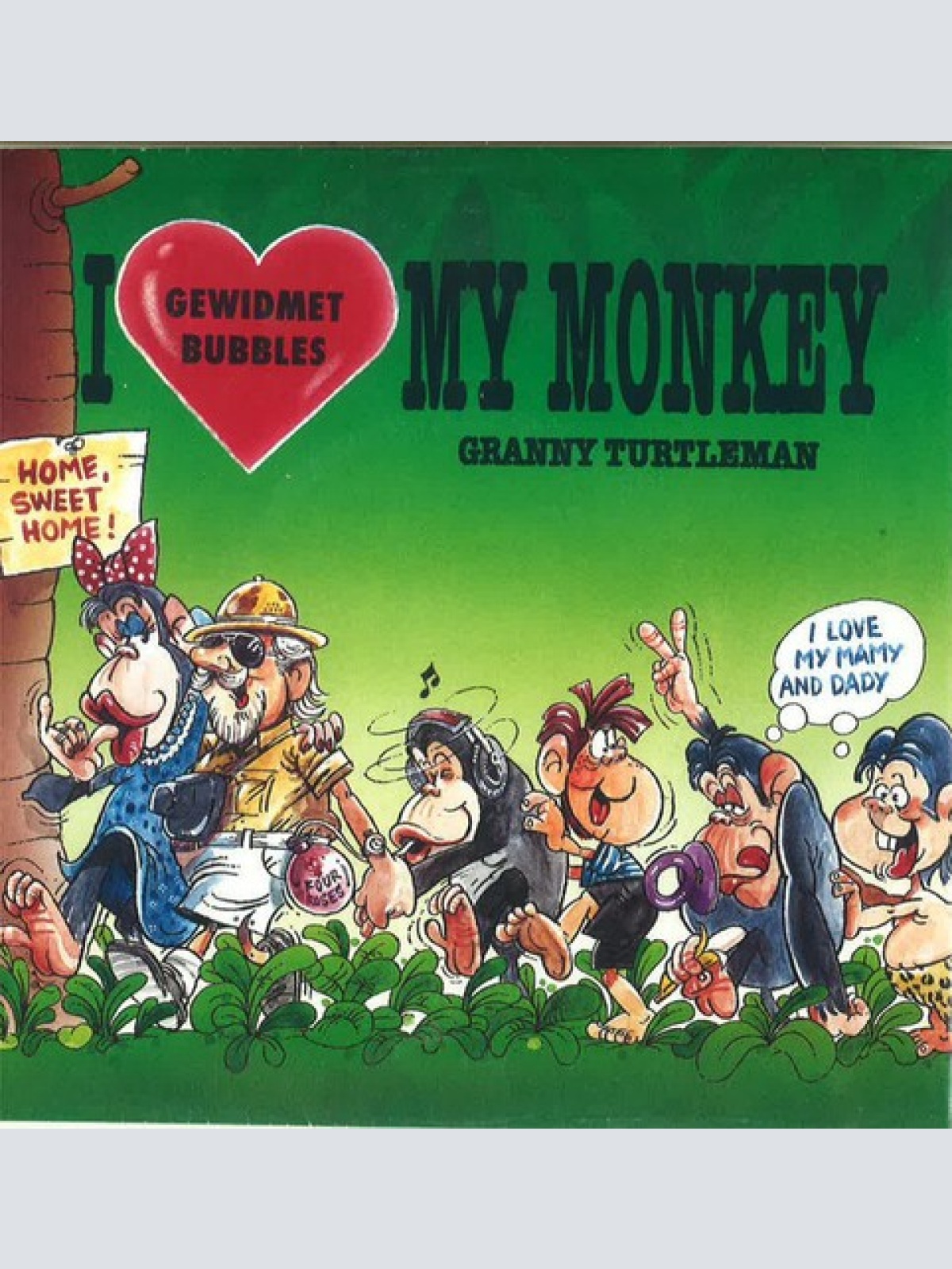 7" Granny Turtleman - I Love My Monkey