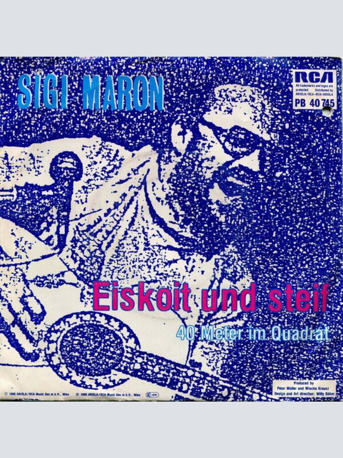 7", Single Sigi Maron - Eiskoit Und Steif