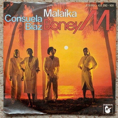 7" Boney M. - Malaika / Consuela Biaz