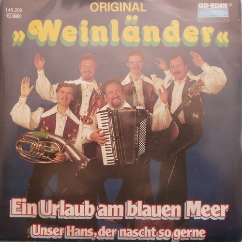 7", Single Original Weinländer - Ein Urlaub Am Blauen Meer