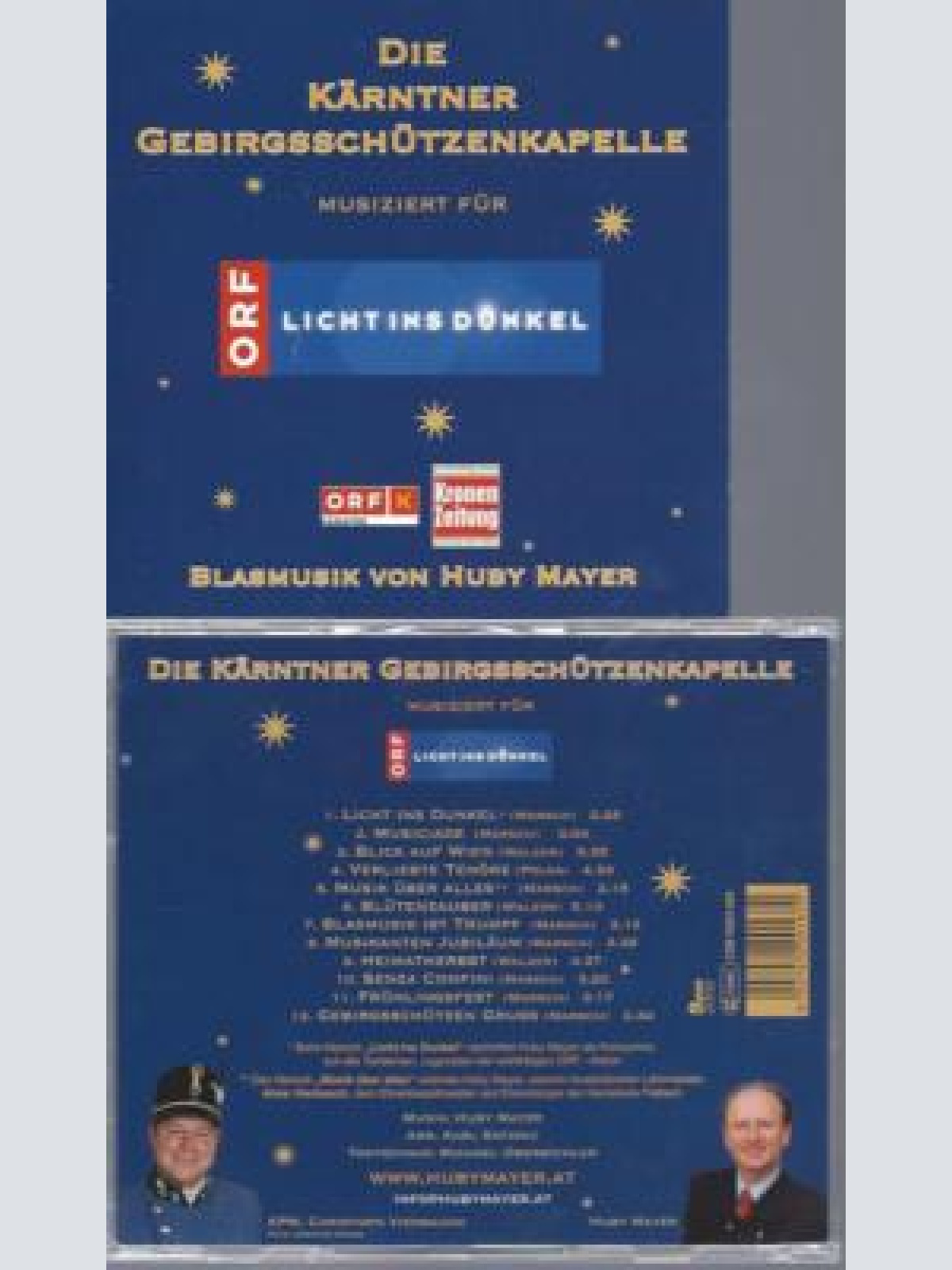 CD--DIE KÄRNTNER GEBIRGSSCHÜTZENKAPELLE HUBY MAYER