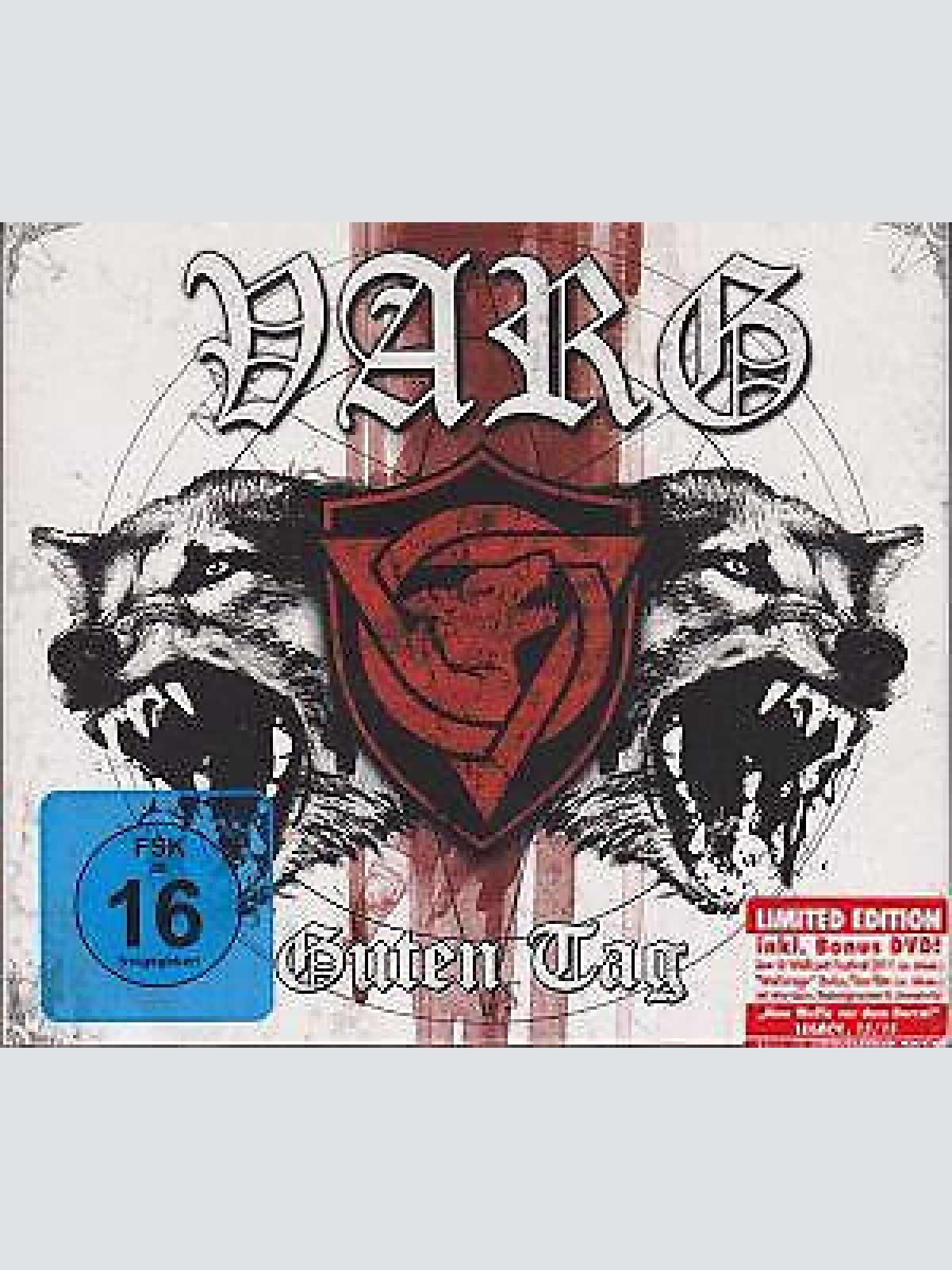 CD, Album + DVD-V, PAL + Ltd, Dig Varg - Guten Tag