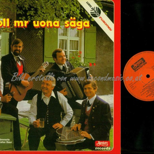 LP--Volksmusiktrio Toni Hämmerle – As Soll Mr Uona Säga  / NM