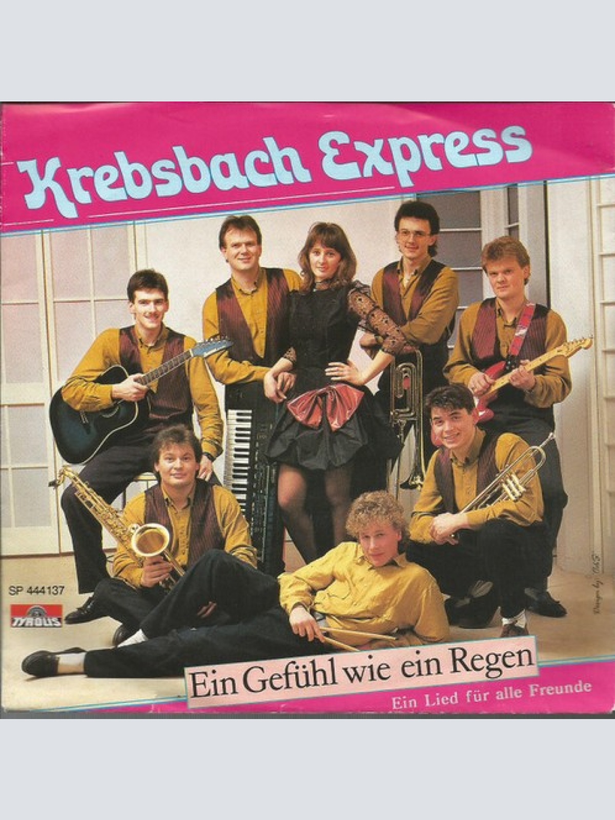 7", Single Krebsbach Express - Ein Gefühl Wie Ein Regen