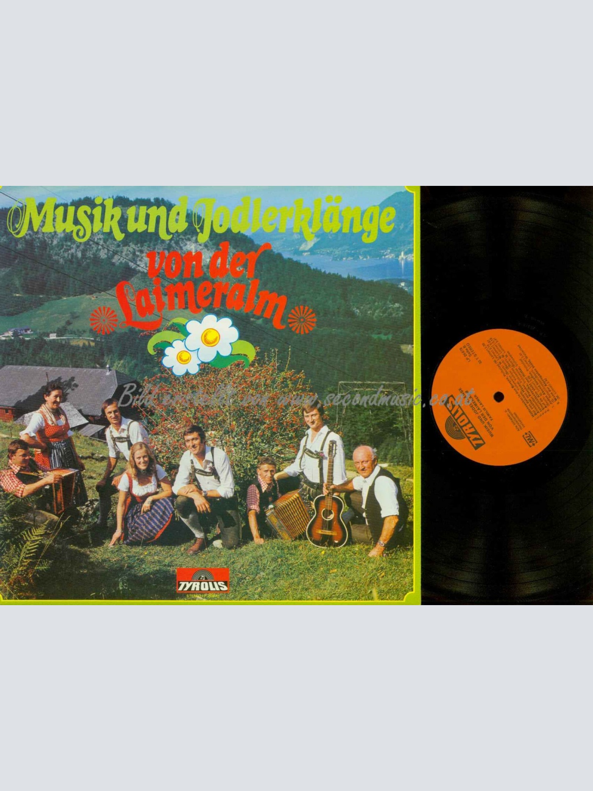 LP--Musik und Jodlerklänge von der Laimeralm / NM