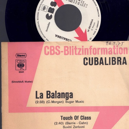 7", Cubalibra   La Balanga   Promo