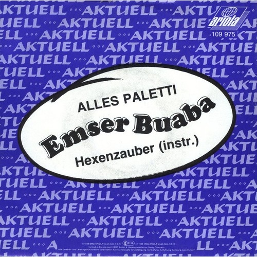 7", Single Emser Buaba - Alles Paletti