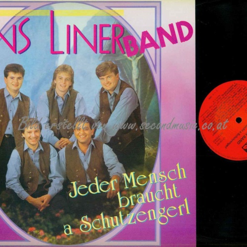 LP--Hans Liner Band – Jeder Mensch Braucht A Schutzengerl / NM