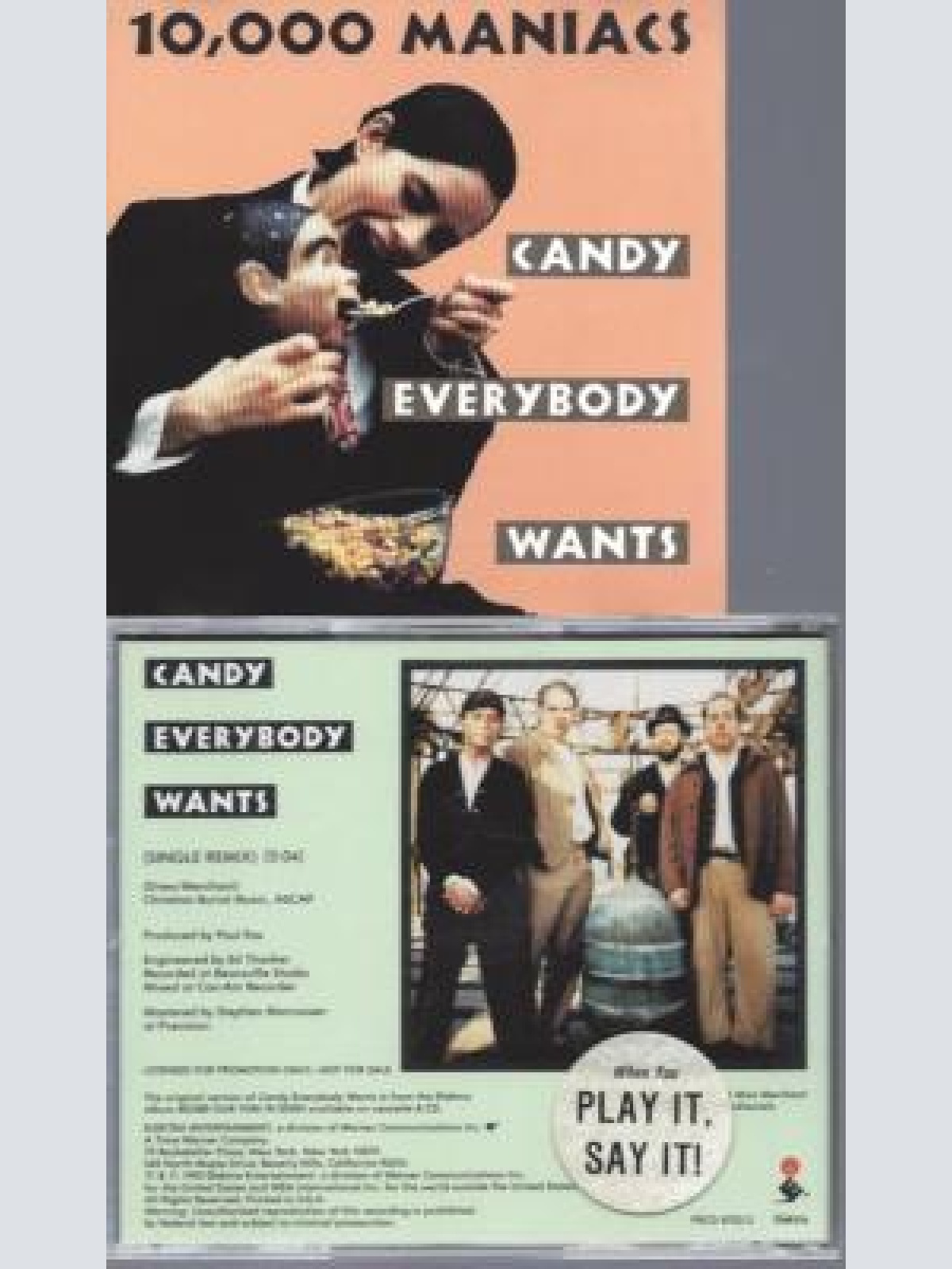 CD-- 10,000 Maniacs  Candy Everybody Wants // PROMO