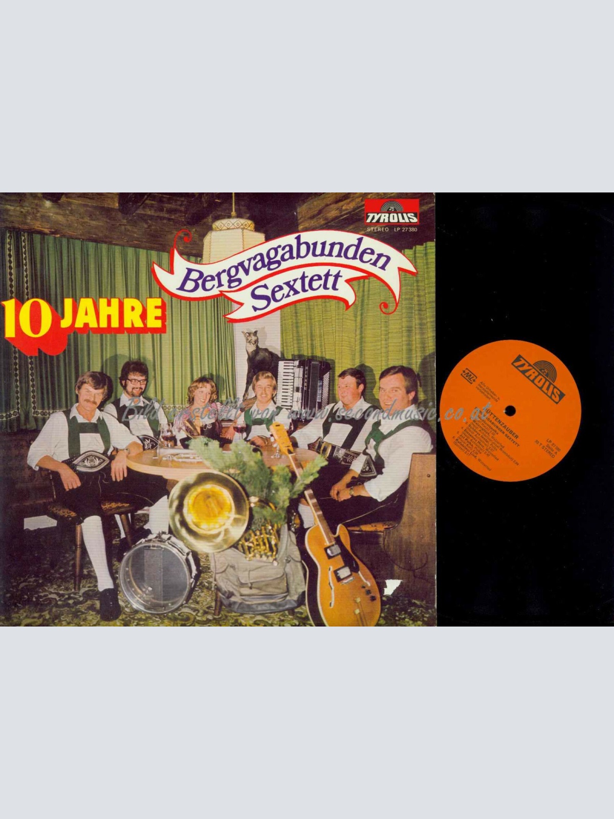 LP--Bergvagabunden Sextett – 10 Jahre Bergvagabunden Sextett  / NM