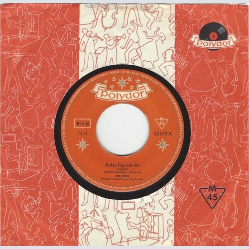 7", Single Ina Bellé - Jeder Tag Mit Dir