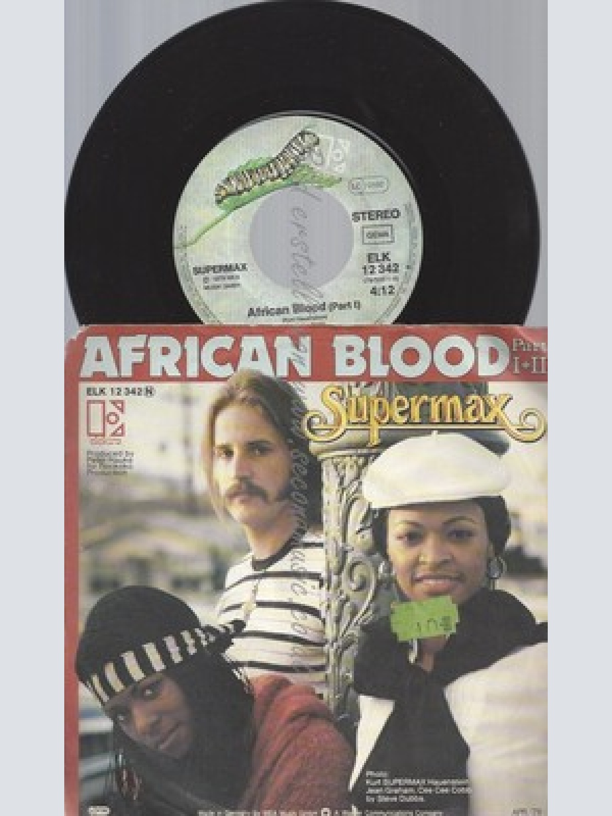 7"SUPERMAX--AFRICAN BLOOD