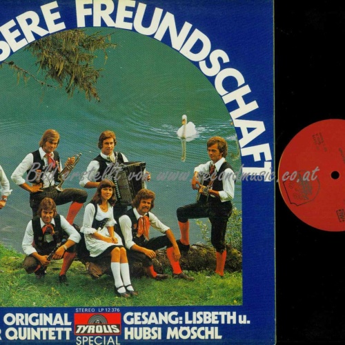 LP-- Das Original Pongauer Quintett,   – Gut Aufgelegt  /   NM