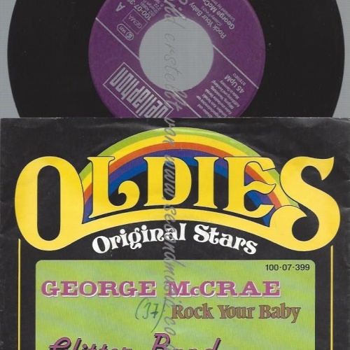 7" George McCrae / Glitter Band  Rock Your Baby / People Like You, People Like