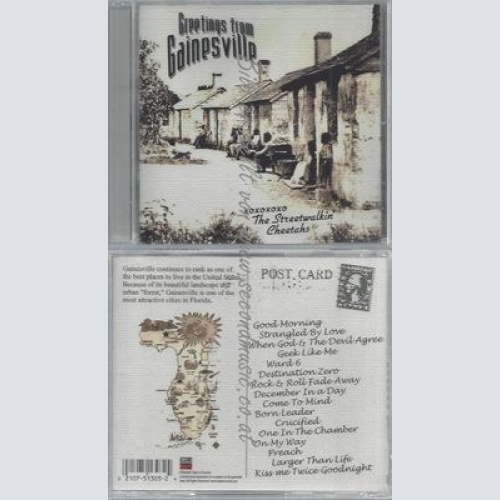 CD--THE STREETWALKIN' CHEETAHS--GREETINGS FROM GAINSVILLE
